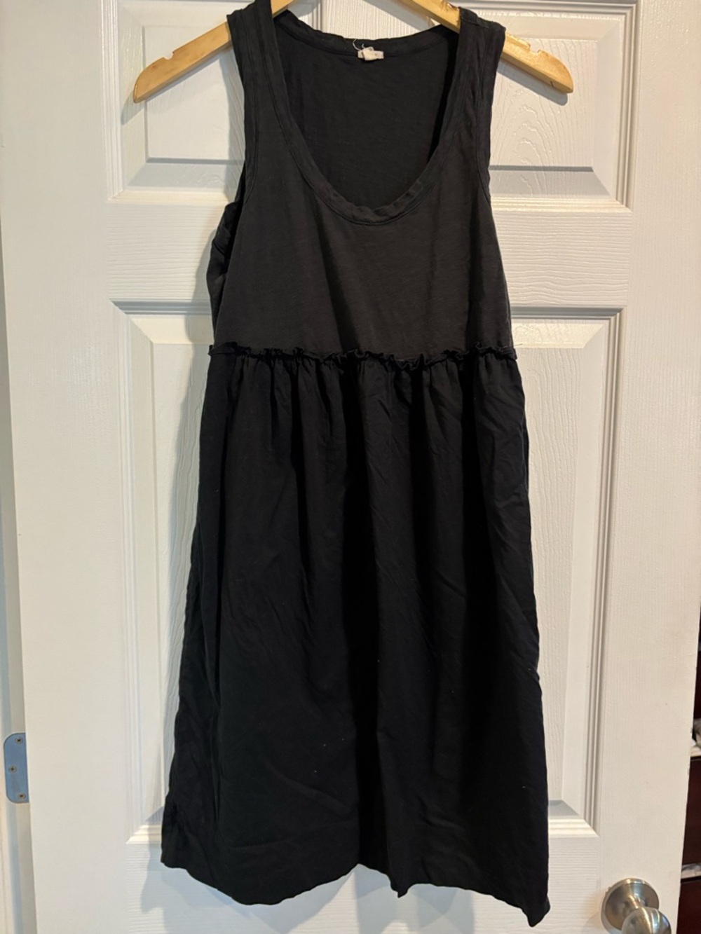 J. Crew Black Crewneck Sleeveless Top
